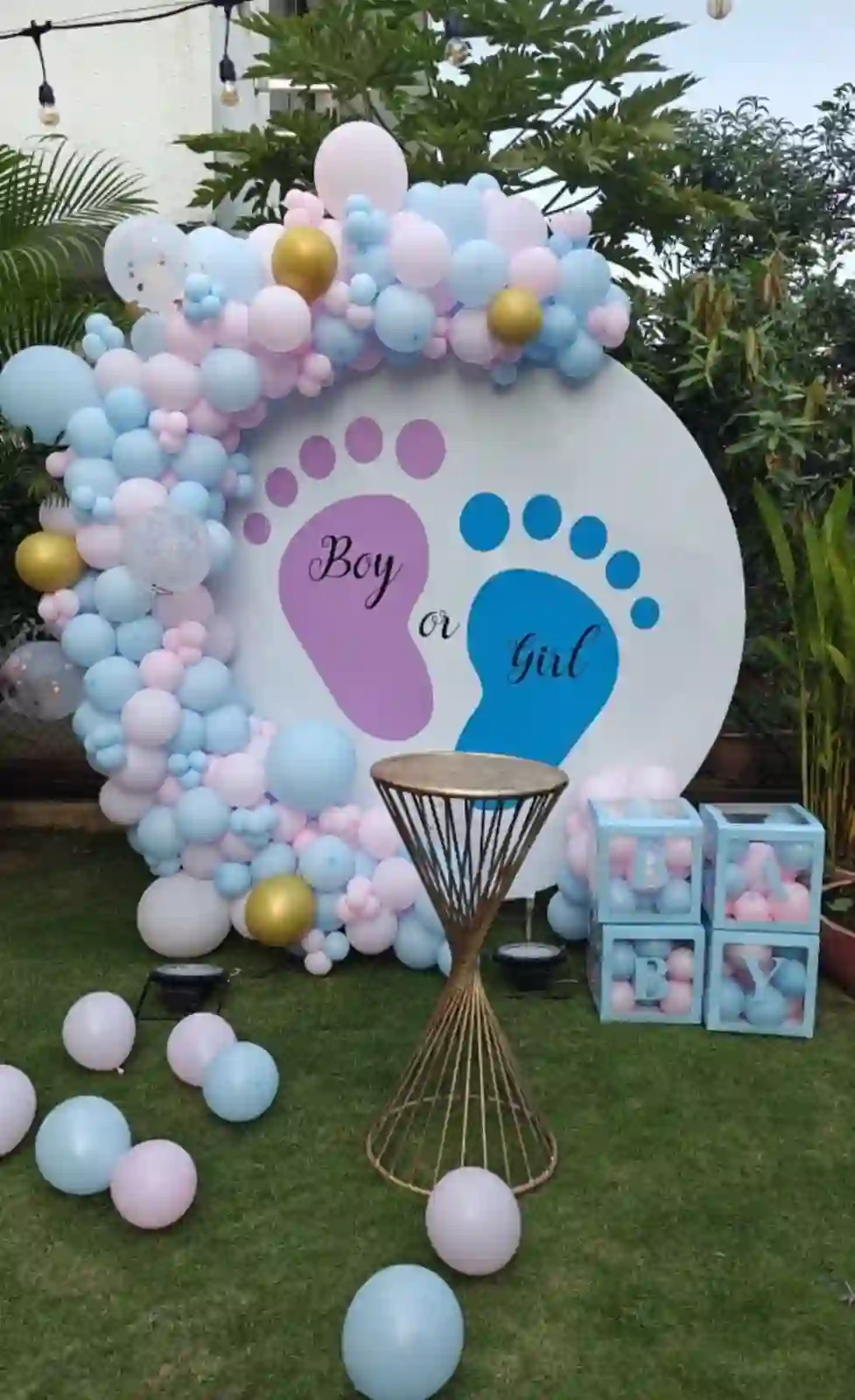 Cherished Baby Bliss Backdrop Decor